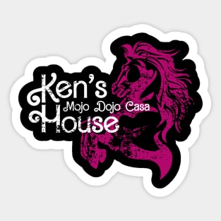 Ken's Mojo Dojo Casa House Sticker